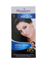Dreamron Permanent Hair Color Natural Black 2.0 – 60ml - ShopXonline